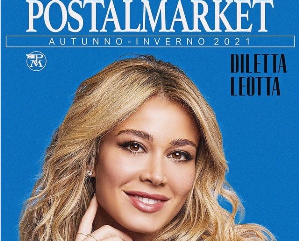 Diletta Leotta volto di Postalmarket e-commerce by Storeden