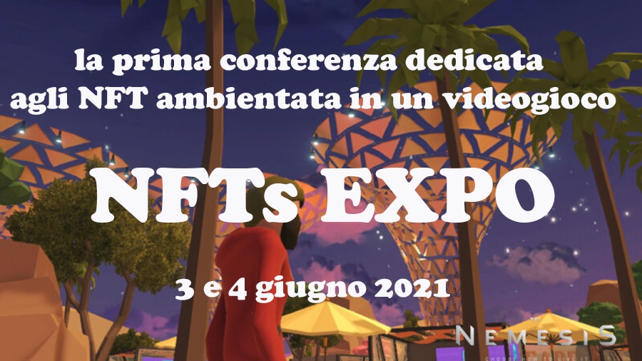 NFTs Expo: conferenza dedicata agli NFT