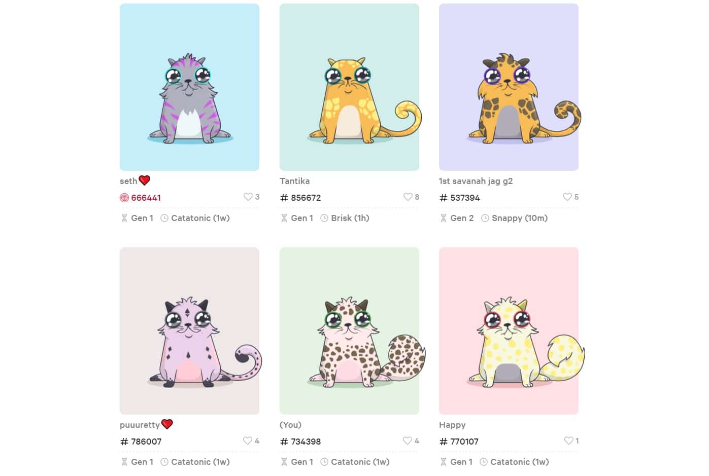 NFT Cryptokitties