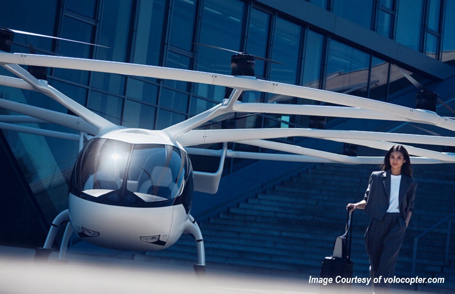 Taxi volante volocopter