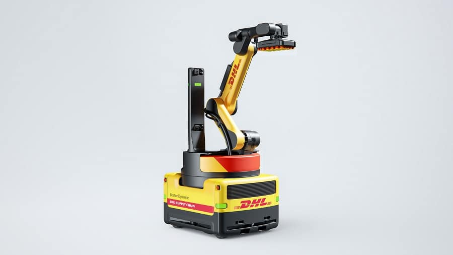 Robot Boston Dynamics per DHL