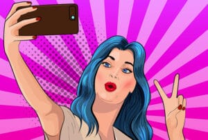 Selfie: la tecnologia per esprimere se stessi