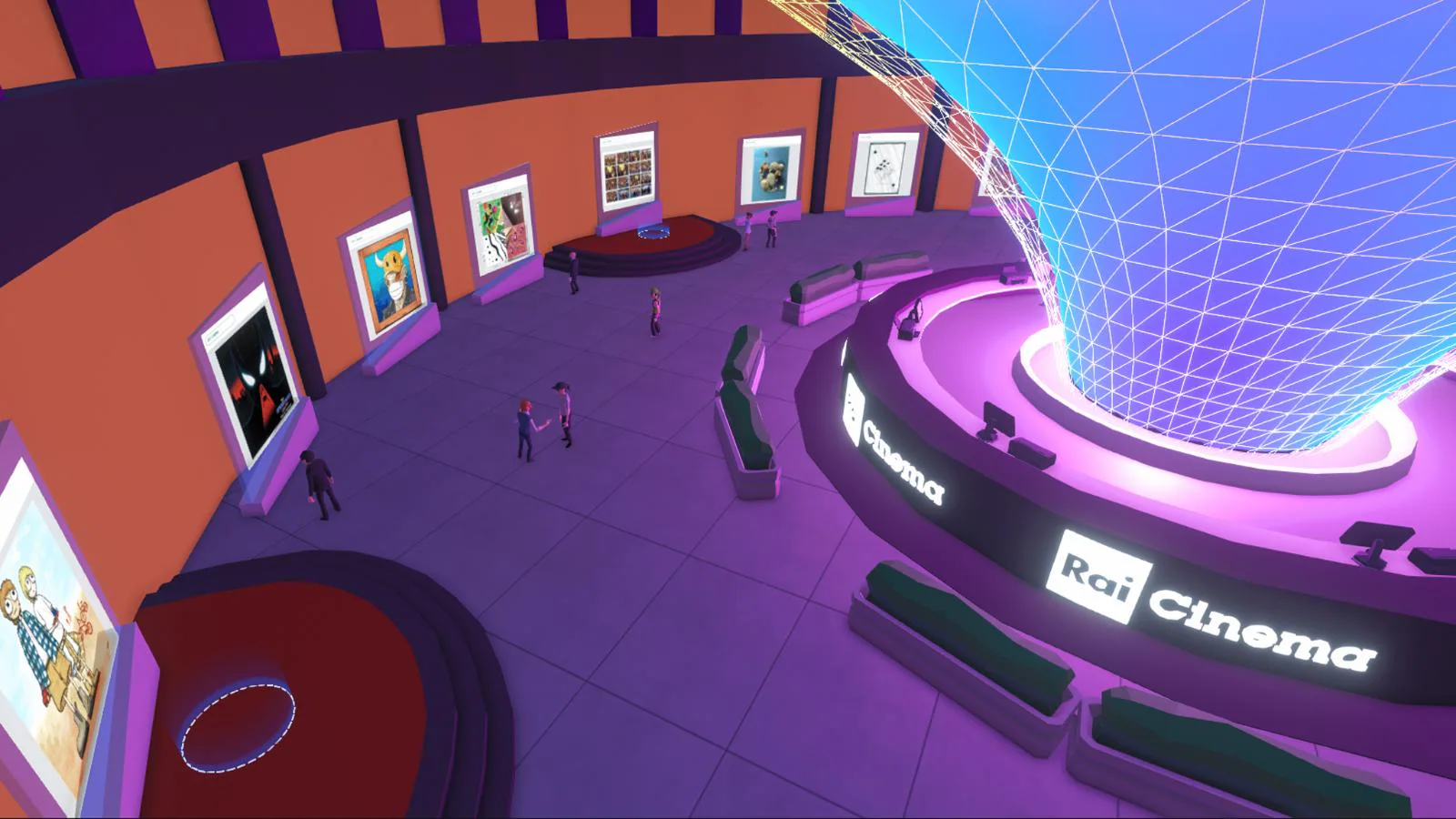 metaverso rai cinema