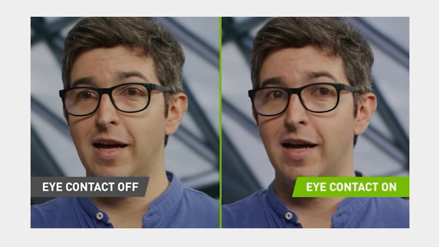 Nvidia Broadcast 1.4 Eye Contact