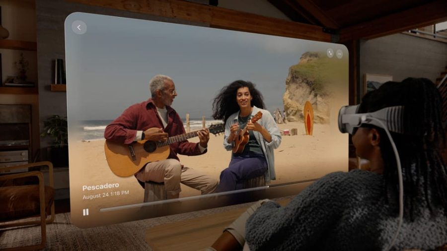 video spaziali, apple