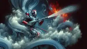 robot pompieri