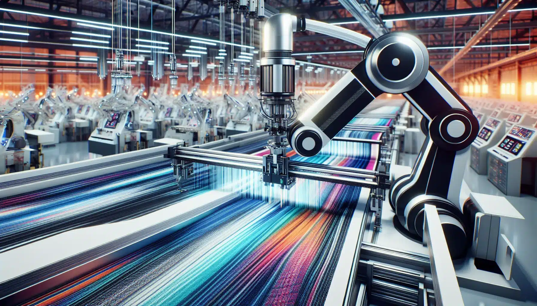 robotica e industria tessile