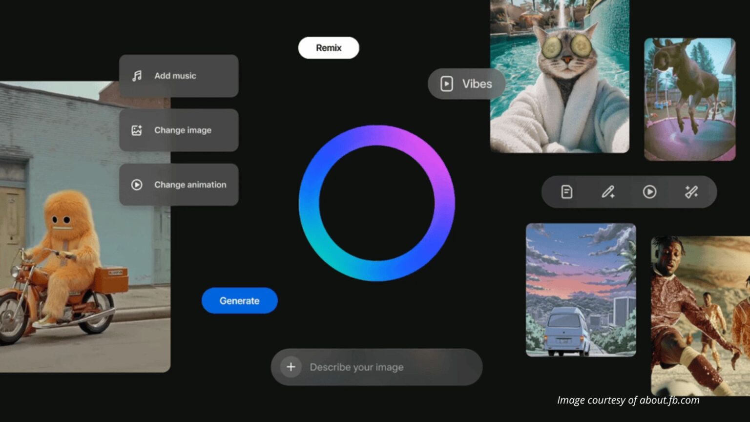 Meta Vibes, il nuovo feed di video AI