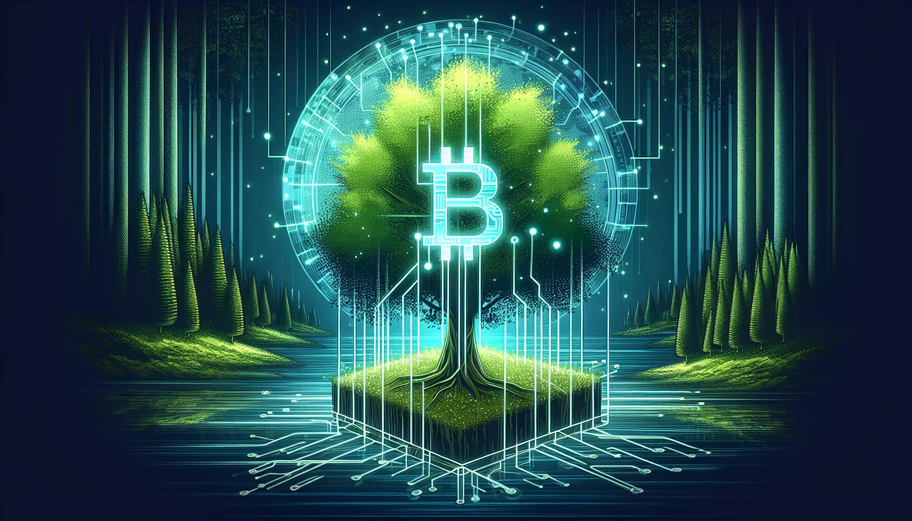 l'utilizzo della blockchain nella protezione delle foreste