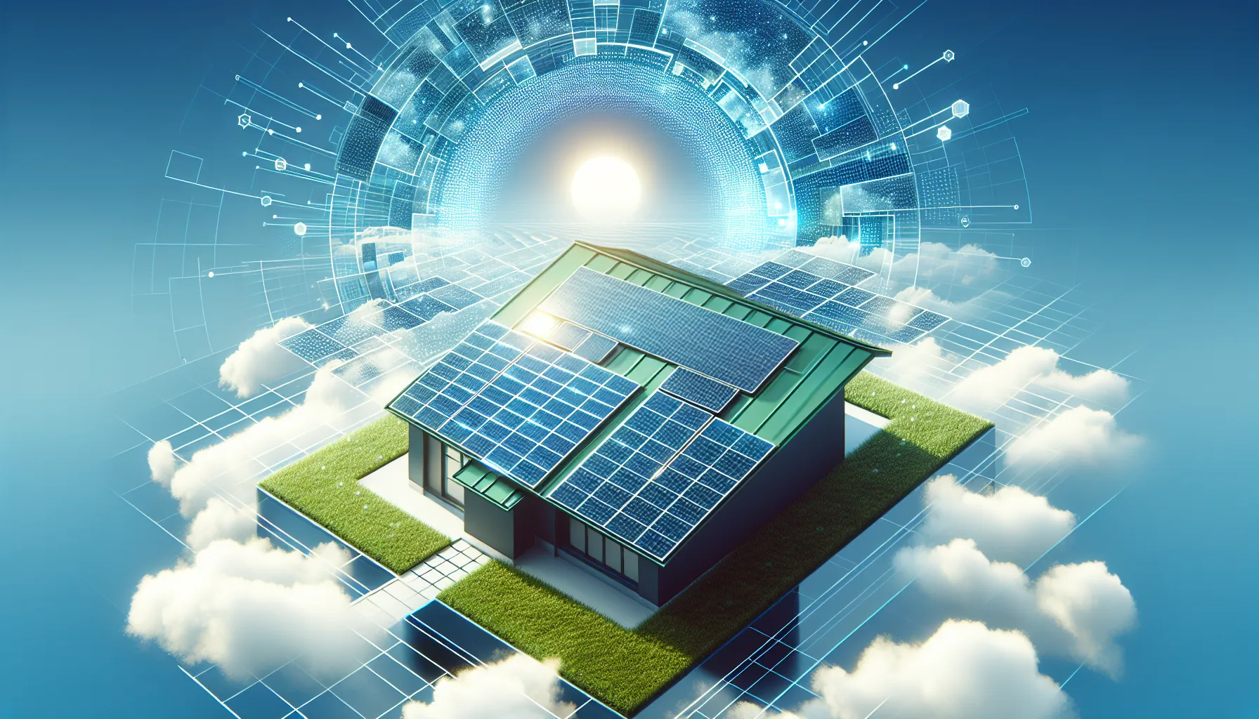 Tecnologia solare per abitazioni eco-friendly