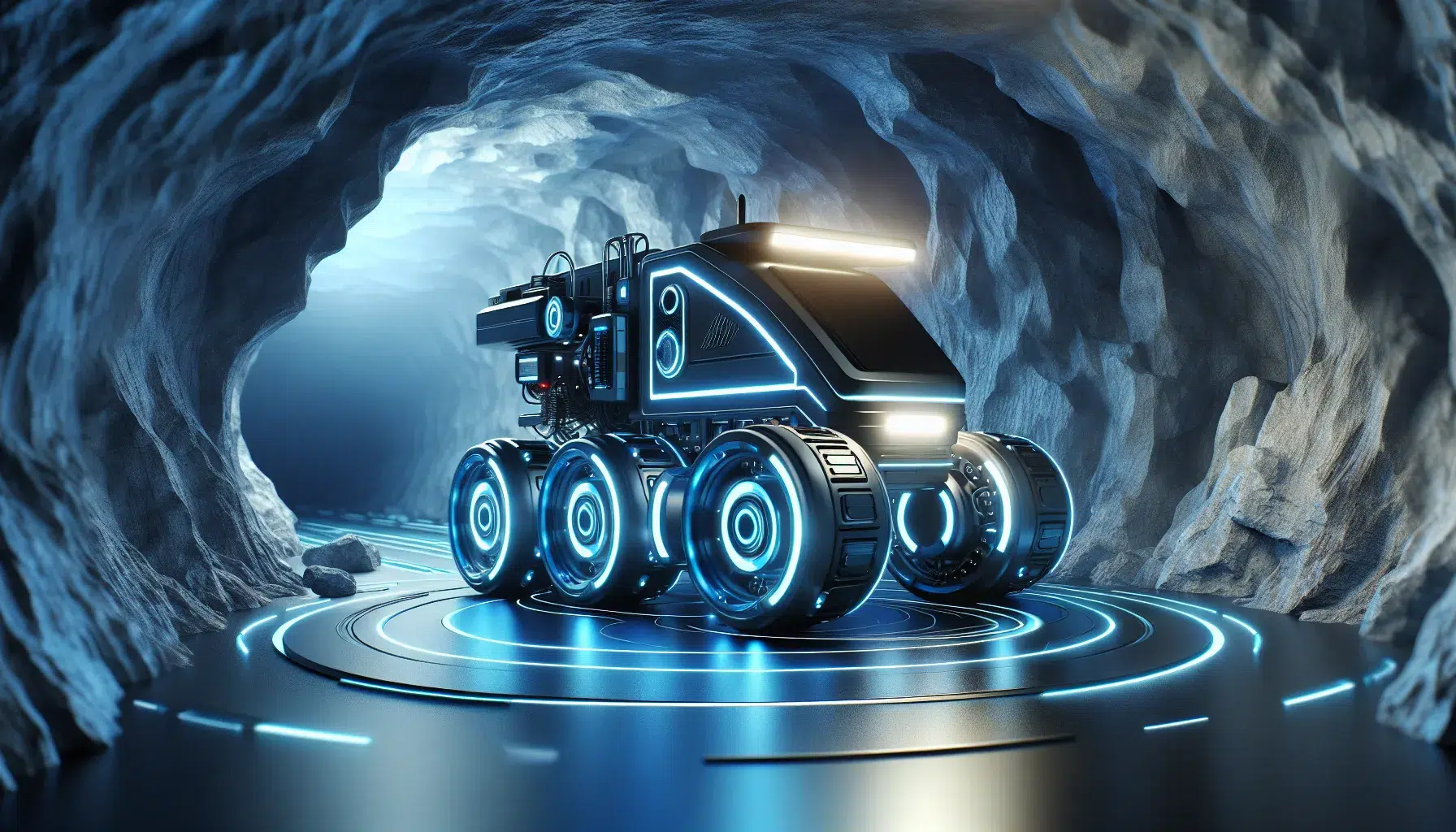 l'utilizzo dei robot nei lavori sotterranei