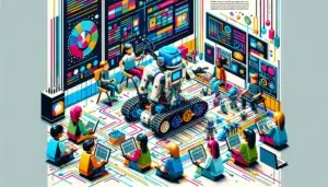robot educativi per l'apprendimento STEM