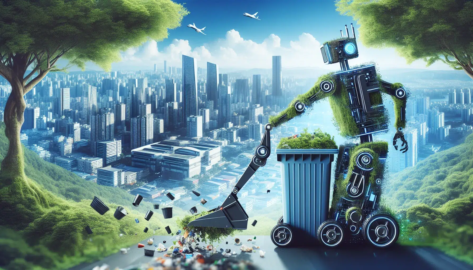 utilizzo robotico nella gestione dei rifiuti