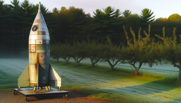 Il razzo a propulsione liquida di Goddard pronto per il primo storico lancio