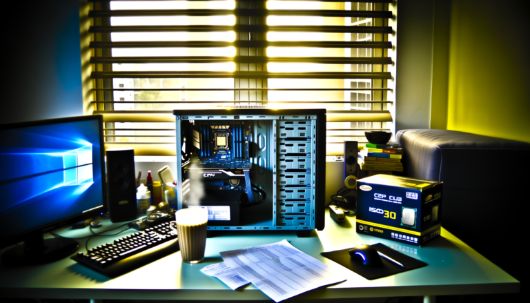 PC da gaming che mostra il test cpu crimson desert su vari processori, X3D e Raptor Lake