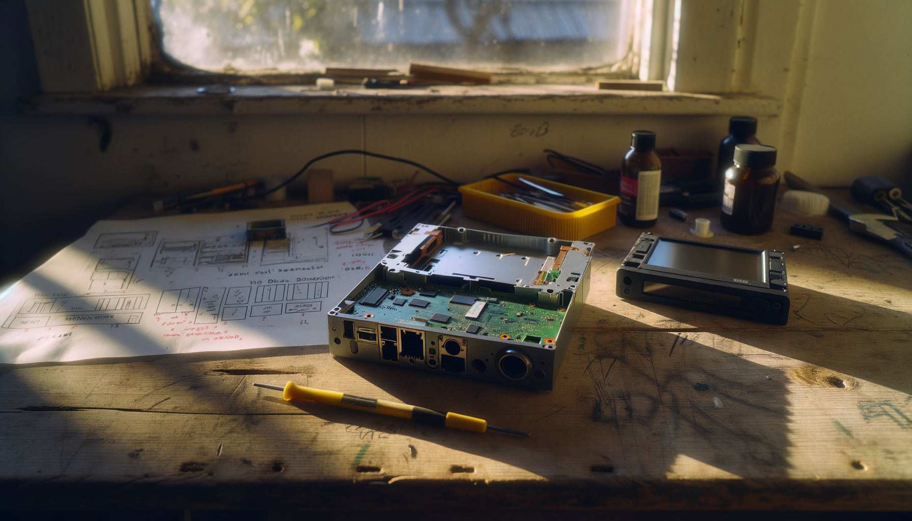 Dashboard open source realizzata con reverse engineering touchscreen NAS rotto