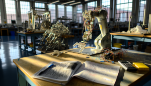 Ai-evolved adaptable robot con struttura innovativa che si adatta dopo aver subito danni