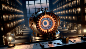 Schema di un reattore e startup di energia da fusione