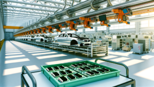 Rendering di un'auto autonoma con focus sulla memoria ram auto a bordo