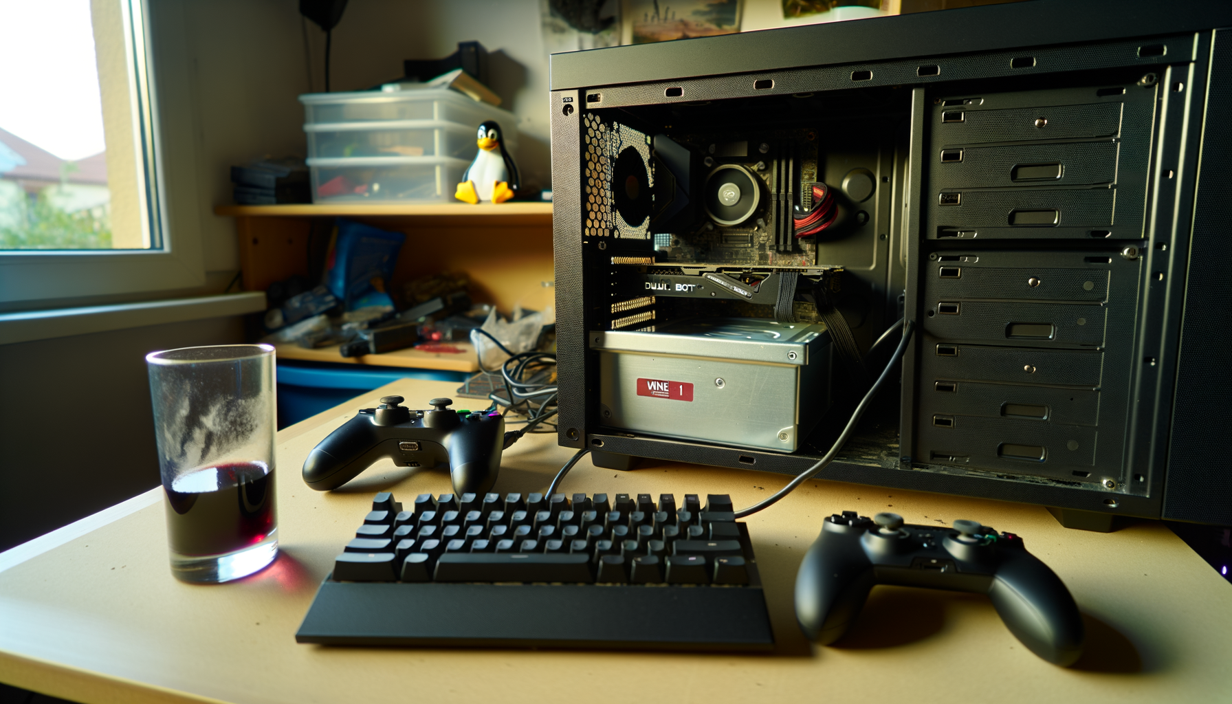 Wine 11 gaming su Linux con interfaccia di gioco e prestazioni migliorate