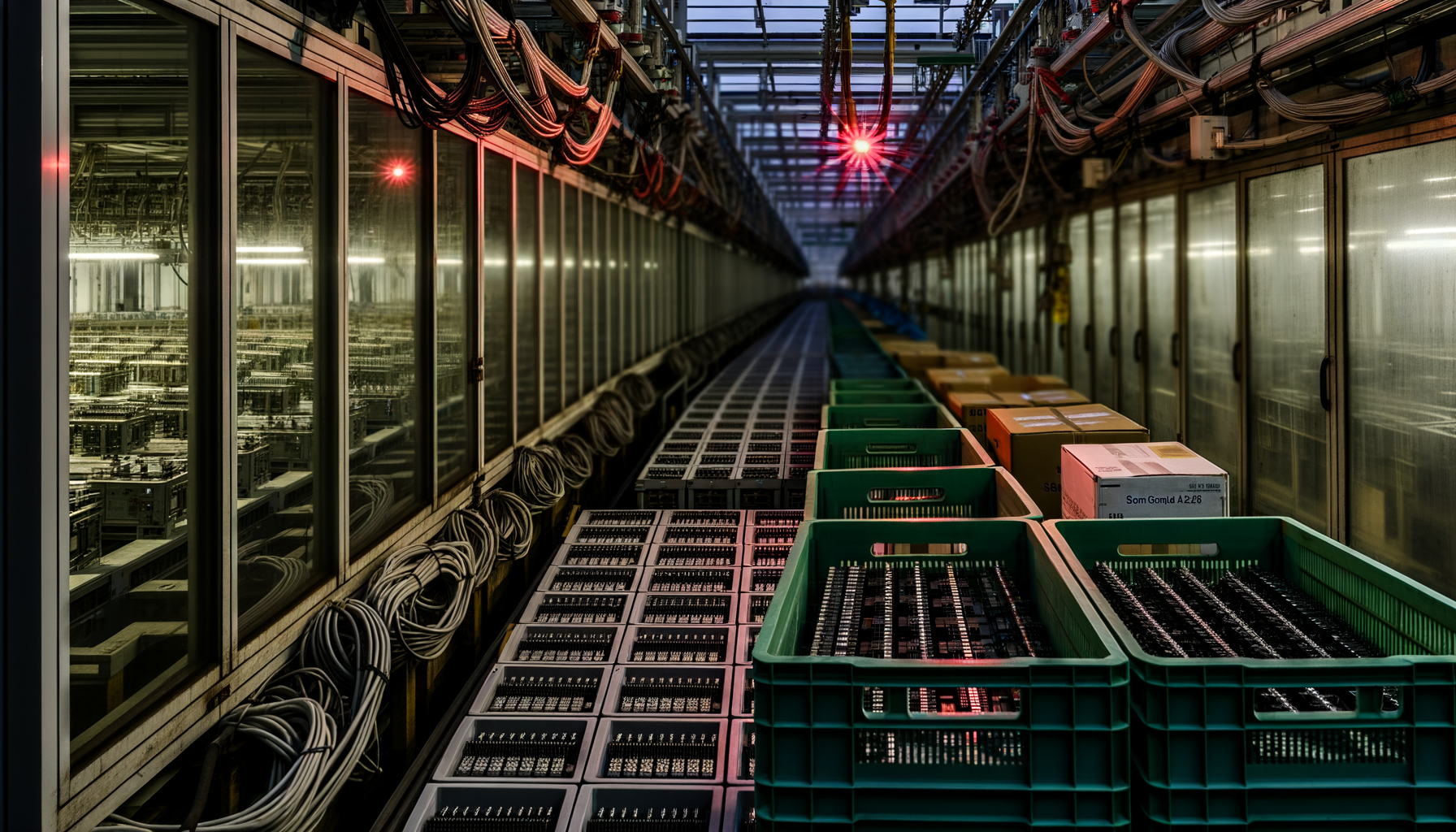 Dirigenti discutono il gap dei chip ai cina per data center