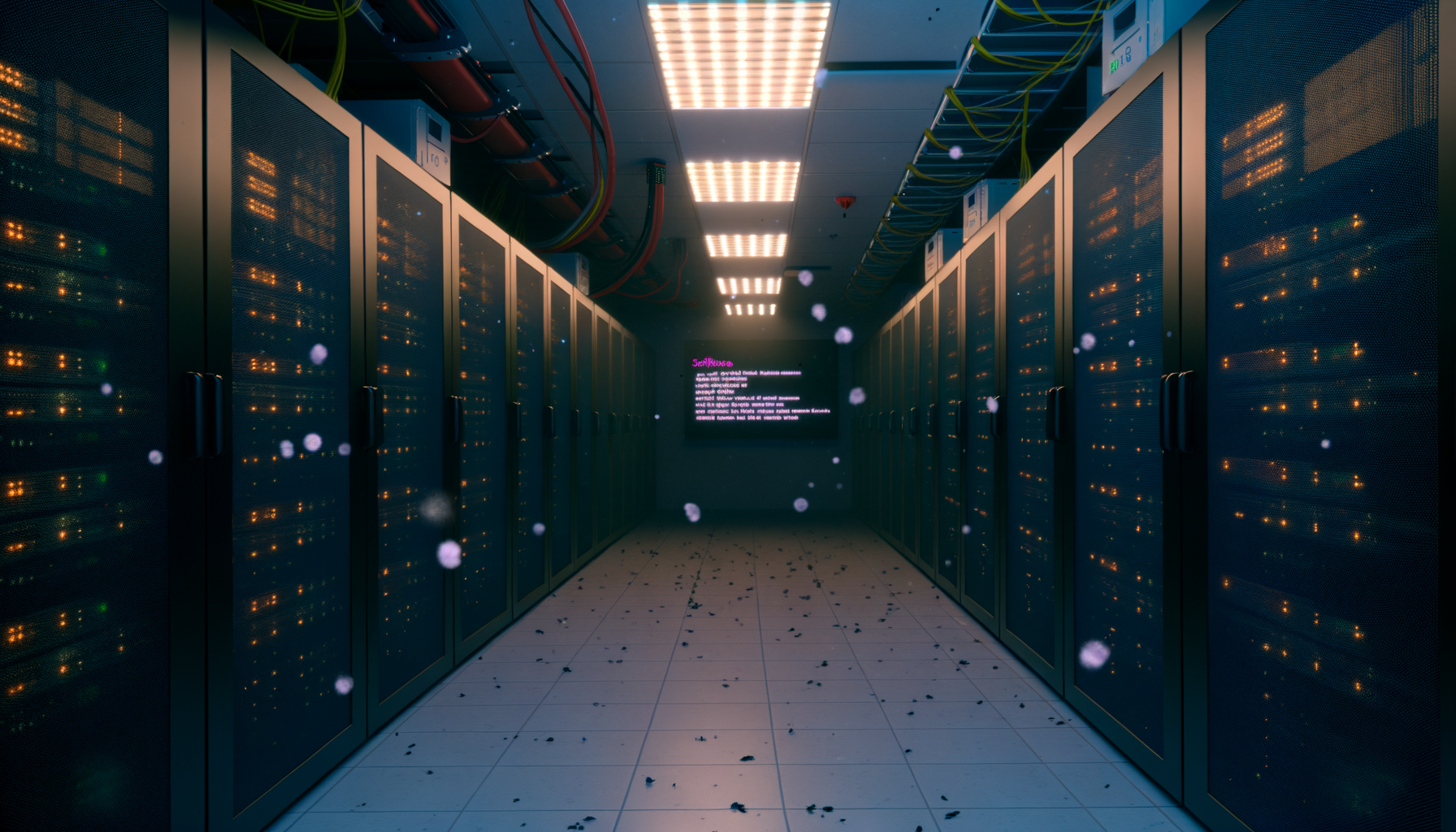 Interfaccia di cybersicurezza cloud che monitora attacchi AI e software terzi