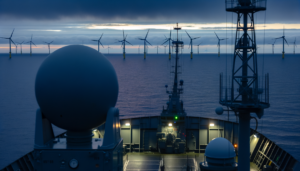Parchi eolici offshore e sicurezza nazionale offshore con radar di sorveglianza tecnica