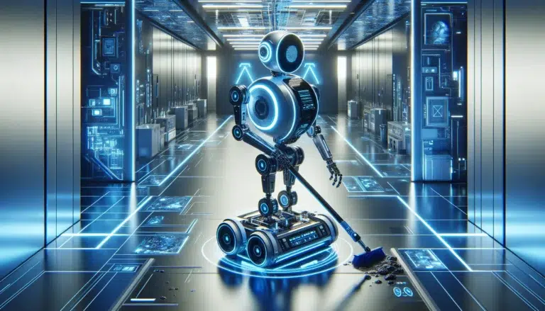 robotica nella pulizia delle superfici pericolose