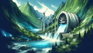 Come l'energia idroelettrica contribuisce alla sostenibilità