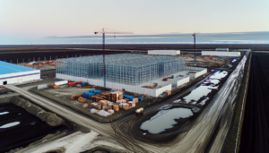 Ritardi data center ai mostrati da immagini satellitari dei cantieri