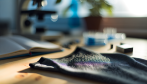 Sensore tessuto semiconduttore indossabile che monitora il sudore