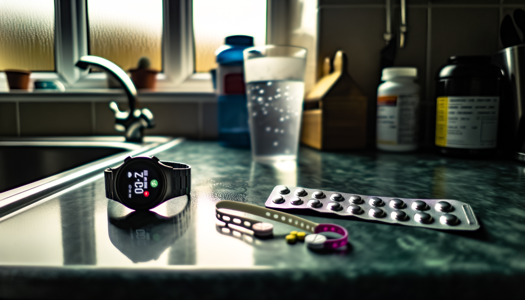 Apple Watch Series 4 e salute tech moderna su display smartwatch