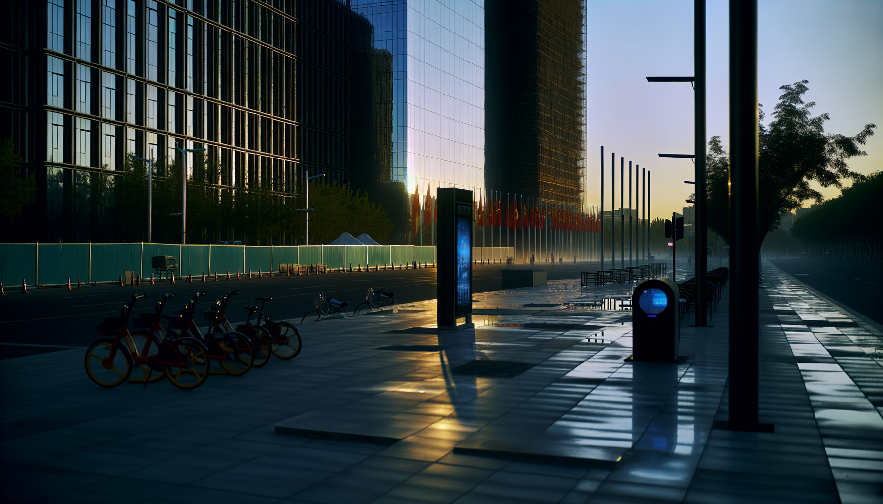 Illustrazione su economia ai con tasse robotiche e fondi pubblici