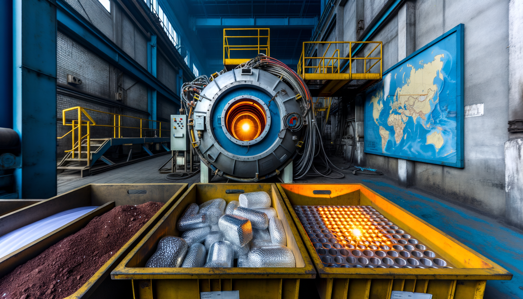 Reattore Radify per plasma terre rare nel trattamento di metalli critici