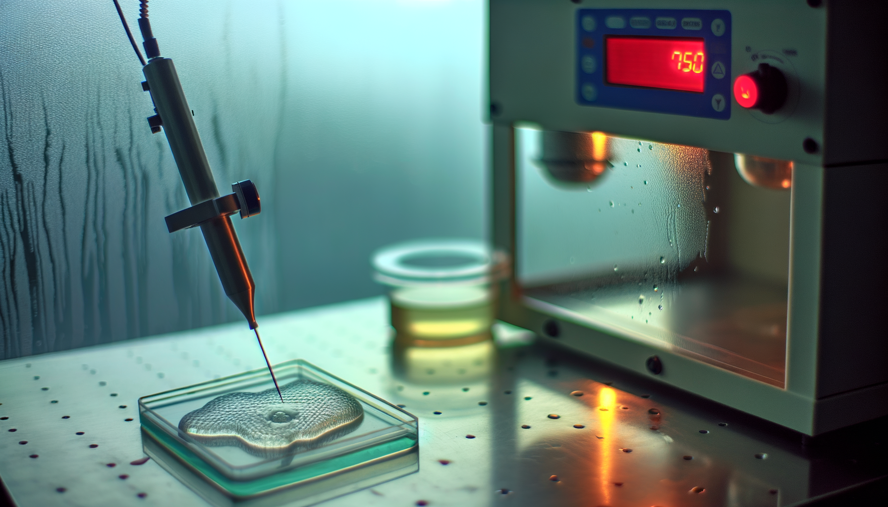 Stampa 3d tessuti viventi con microonde usata per integrare circuiti elettronici nei tessuti biologici