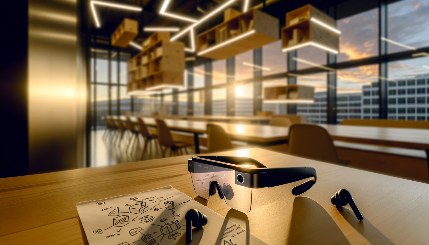 Piano dispositivi intelligenti nothing per occhiali smart e auricolari AI