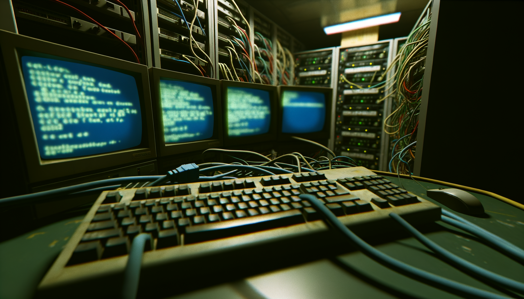 Schermata di Vim ed Emacs con avviso su rce vim emacs