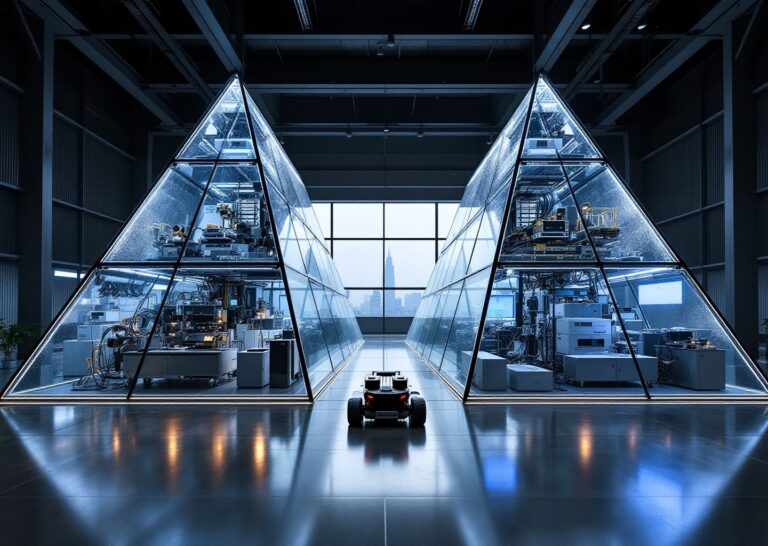 Dual pyramid di GigaAI presentato a Wuhan per l'AGI fisica