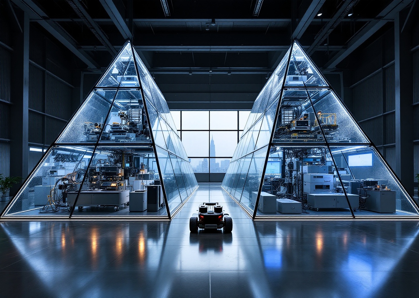 Dual pyramid di GigaAI presentato a Wuhan per l'AGI fisica