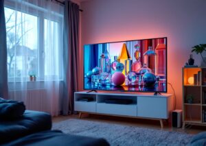 Video volumetrico streaming su computer e smart TV con scena 3D immersiva