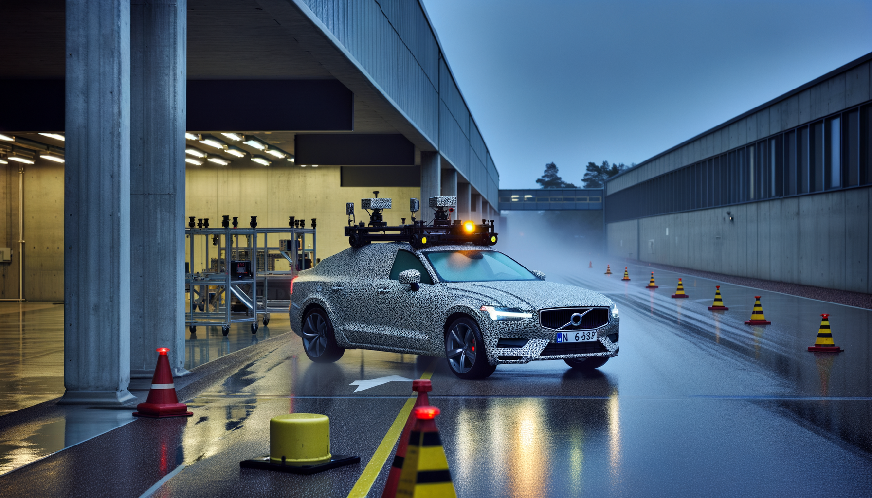 Guida autonoma volvo geely con sistema G-ASD su veicolo Volvo