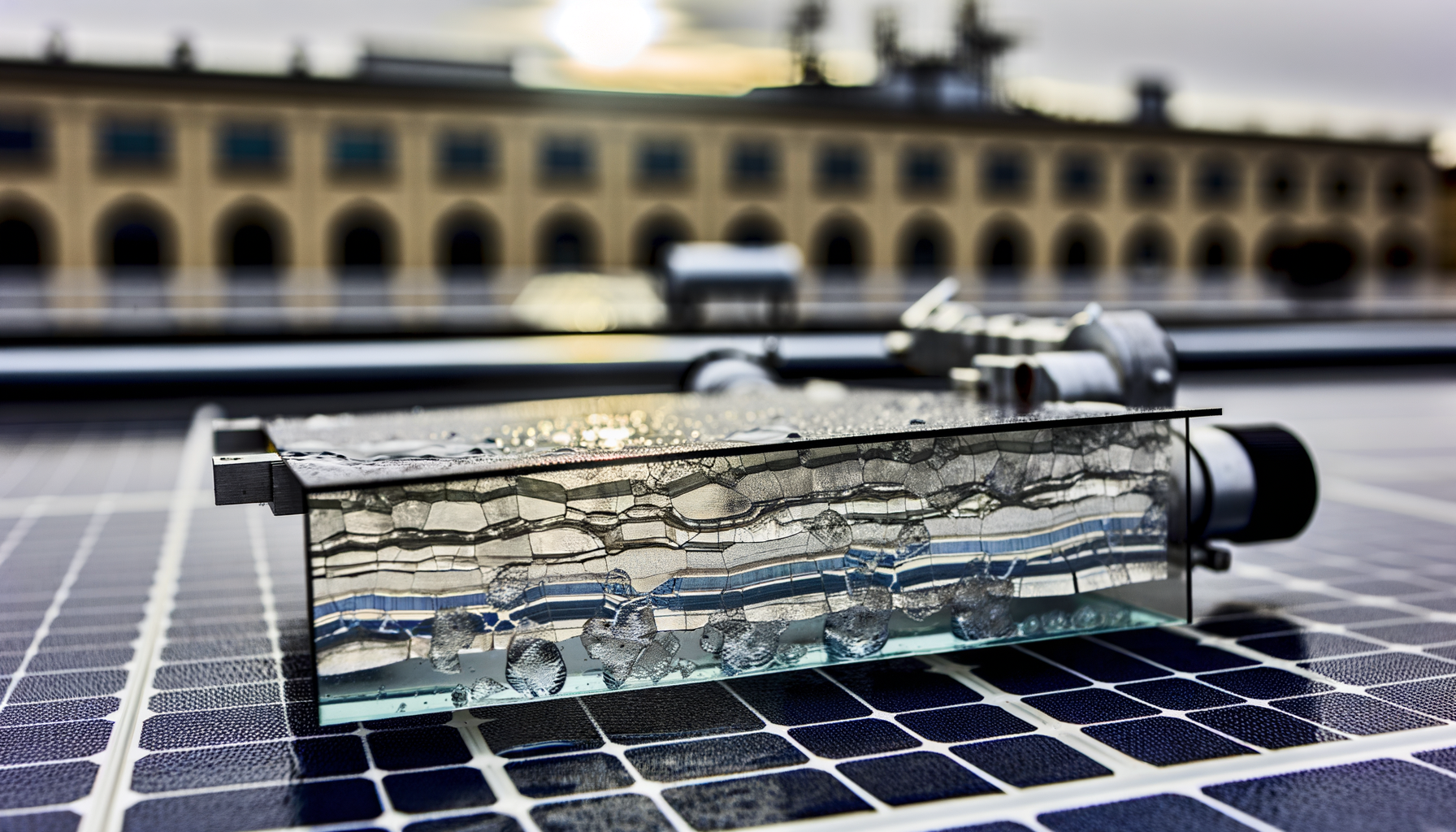 Cella solare in perovskite ibrida con struttura 2D-3D ad alta efficienza
