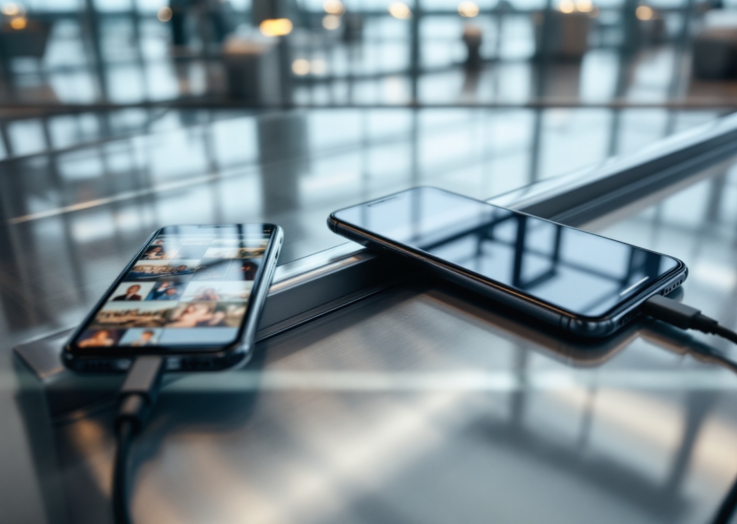 Schermata smartphone sul tema portabilità dati ios android tra iPhone e Android