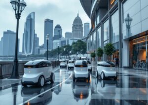 Robot singapore ai in azione tra servizi urbani e sicurezza cittadina