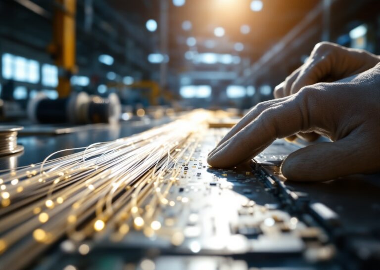 Classificazione difetti fibra ottica nel controllo qualità in produzione