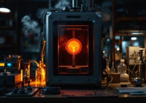 Reattore fusione desktop di Avalanche Energy con plasma oltre 10 milioni °C