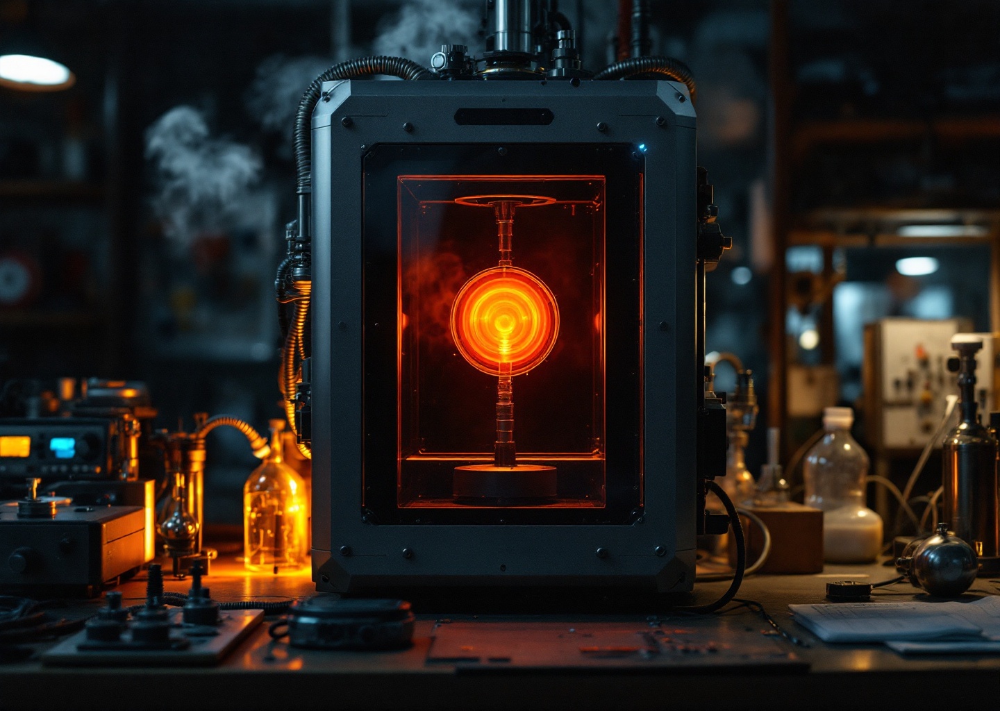Reattore fusione desktop di Avalanche Energy con plasma oltre 10 milioni °C