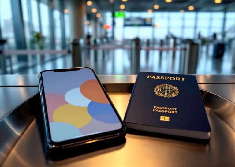 Passaporto digitale su Google Wallet mostrato su smartphone Android