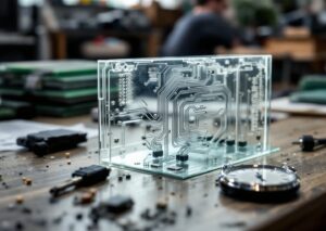Prototipo di fluid circuit board riprogrammabile per sviluppo hardware rapido