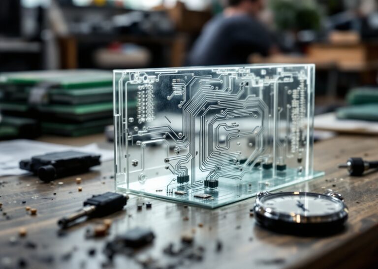 Prototipo di fluid circuit board riprogrammabile per sviluppo hardware rapido